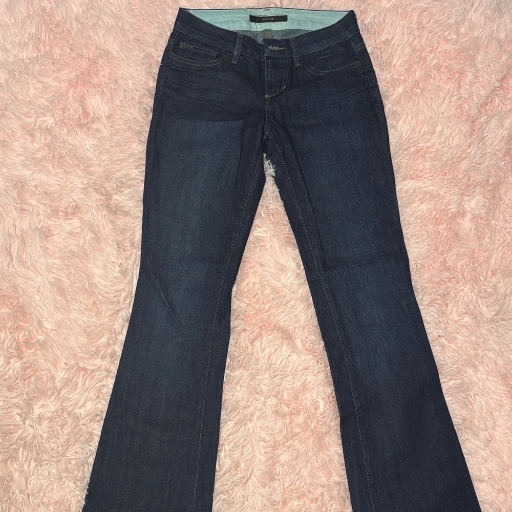 Joe's Jeans Dark Blue Flare Jeans.